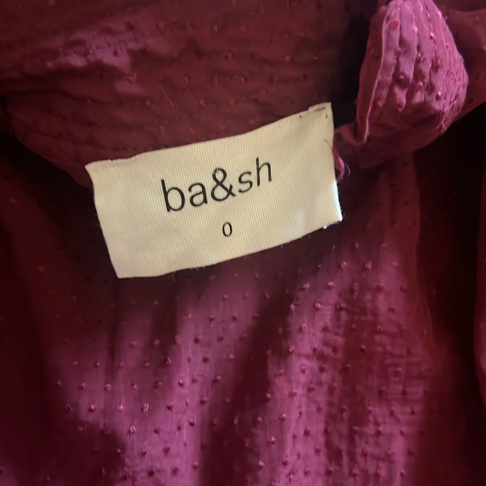 ba&sh polyester viscose